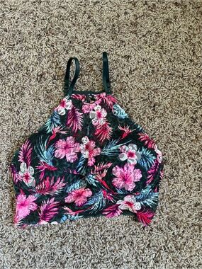 Victoria's Secret PINK Floral Bralette Halter Top